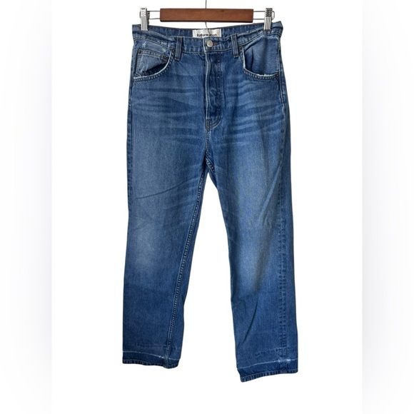 Reformation Cynthia High Relaxed Jean Size 28 - Picture 3 of 10
